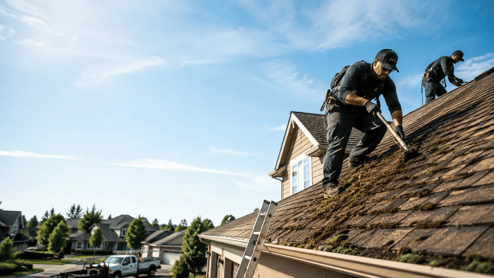 Roof Moss Removal in Union, MO near me